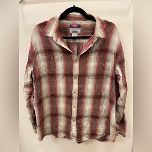 Men’s  Vintage Levi Orange Tab button up Large 🍊Unisex